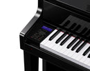 Celviano Grand Hybrid GP-510 Piano. The GP-510 is the Absolute Combination of Innovation and Tradition. The flagship GP-510 Grand Hybrid gives the player authentic concert grand piano playing experience while having the flexibility and versatility of a digital piano.