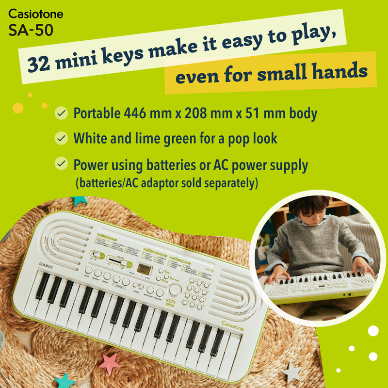Casiotone SA-50 Mini Keyboard
