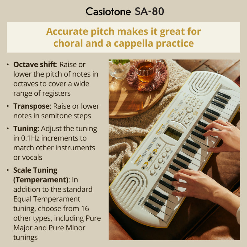 Casiotone SA-80 Mini Keyboard