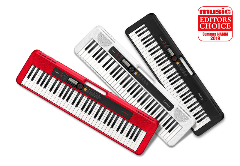 Casiotone CT-S200 - Basic Electronic Music Keyboard for beginners. Lightweight, portable & stylish.