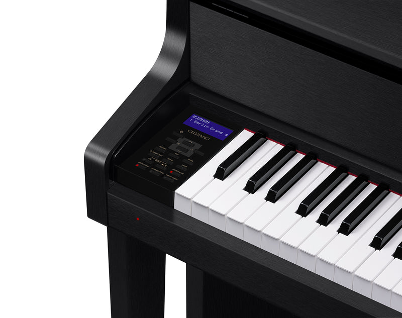 Celviano Grand Hybrid GP-310. The GP-310 is the Absolute Combination of Innovation and Tradition. The GP-310 Grand Hybrid gives the player an authentic concert Grand Piano playing experience while having the flexibility and versatility of a digital piano. 