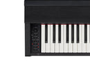 Privia PX-870 Affordable Cabinet Digital Piano Perfect for Beginners. Comes in 3 colours, the PX-870 is equipped with 19 realistic tones. Connect to the Chordana Play for Piano App to unlocked all the features of the PX-870 with your smart devices. 
